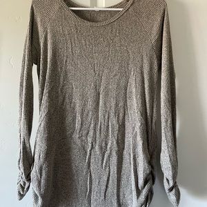 Maternity long sleeve sweater